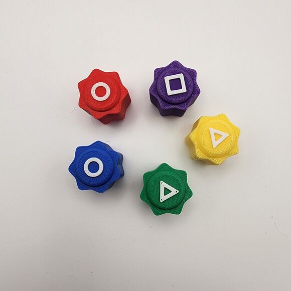 Squid Game 2 Gonggi Stones Traditional Korean Jacks Weighted Made in USA - Picture 4 of 8